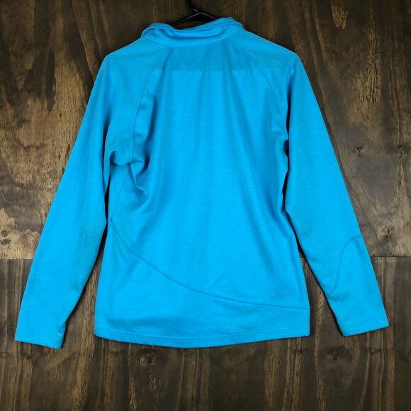 Boulder Gear Womens Jacket Blue Fleece 1/4 Zip Gorpcore Outdoors Warm Medium - Picture 10 of 12